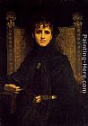 Jules-Elie Delauney Mme. Georges Bizet painting